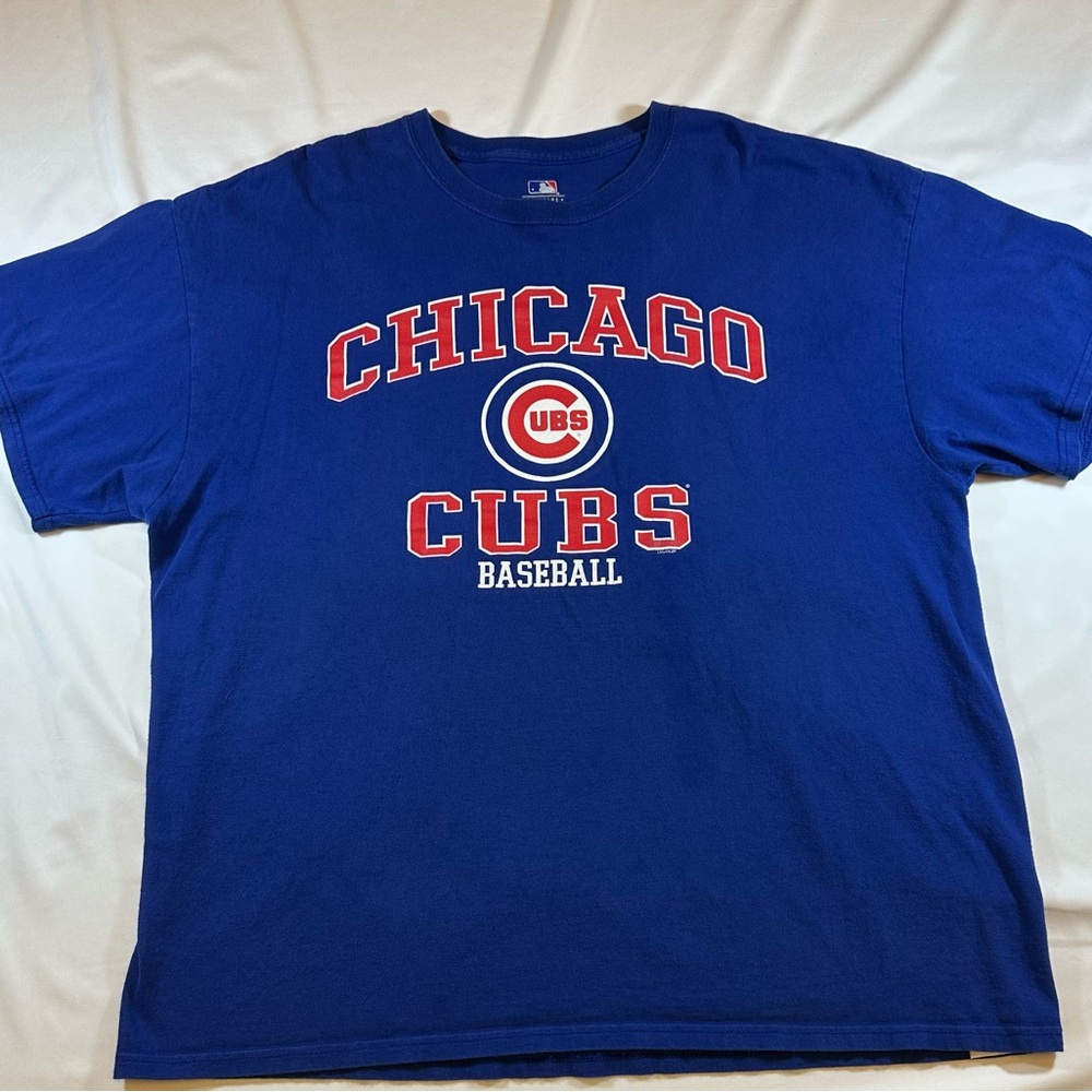 MLB Blue Chicago Cubs Short Sleeve Tee XL
